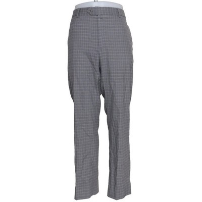 Emidio Tucci, Stoffhose, Größe: 50, Grau, Elasthan/Polyester/Wolle, Karo #6oq