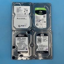 (LOT OF 4) *MIXED BRANDS* 1TB 3.5" HDD SATA Desktop Hard Drives
