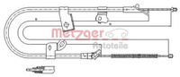 Metzger Seilzug, Feststellbremse Hinten, Rechts FüR Toyota