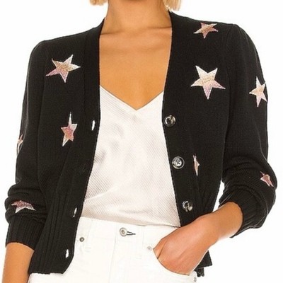 Cinq à Sept Morgan Cardigan Black Multi Star