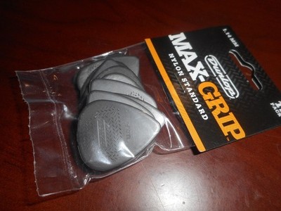 Dunlop Max-Grip Nylon Standard Picks (12) - CHOOSE THICKNESS