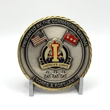 CHALLENGE COIN OF EXCELLENCE - Commanding General I Corps & Fort Lewis