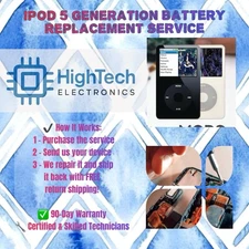 iPod (5th Gen, 2005) Battery Replacement Service Repair