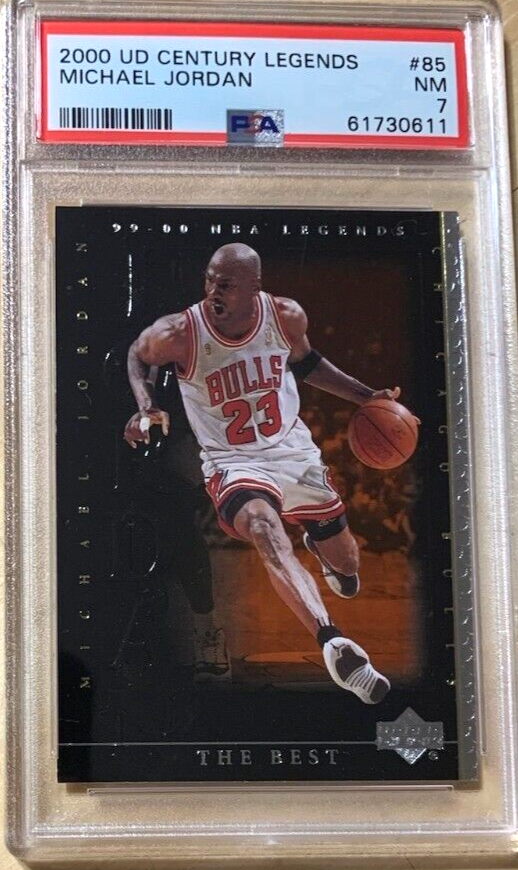 2000 Upper Deck Century Legend Basketball #85 Michael Jordan PSA Low Pop
