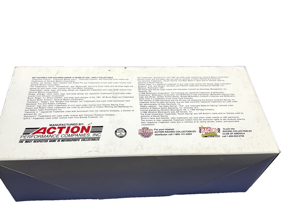 1997, Action Platinum Series, 'Kris Patterson' #0, 1:24, Dirt Car, 1 of 2508, LE - Image 3 of 4