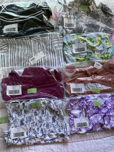 NWT Janie and Jack 2-Piece Bikini Swimsuit One-piece Sz 14 Cover-Up Lot Of 4 Pc - Picture 2 of 14