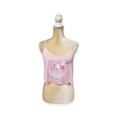 Forever 21 Barbie Tank Top White Baby Girl Crop Top Forever 21