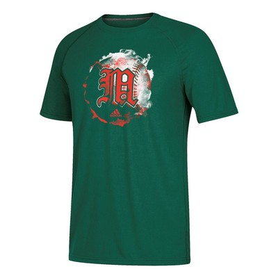 Miami Hurricanes NCAA Adidas Men's Dark Green "Fireball ...