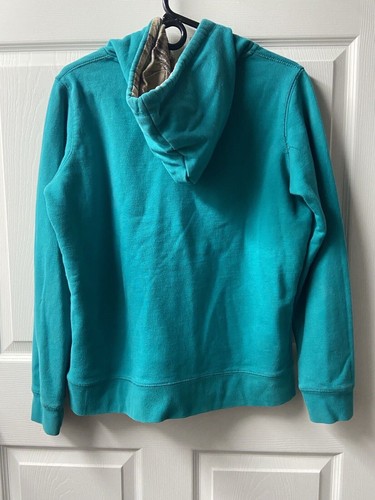 Browning Hoodie Mens XL Green Camo Lined Sweatshirt Hunting Outdoors Pull Over - Picture 5 of 10