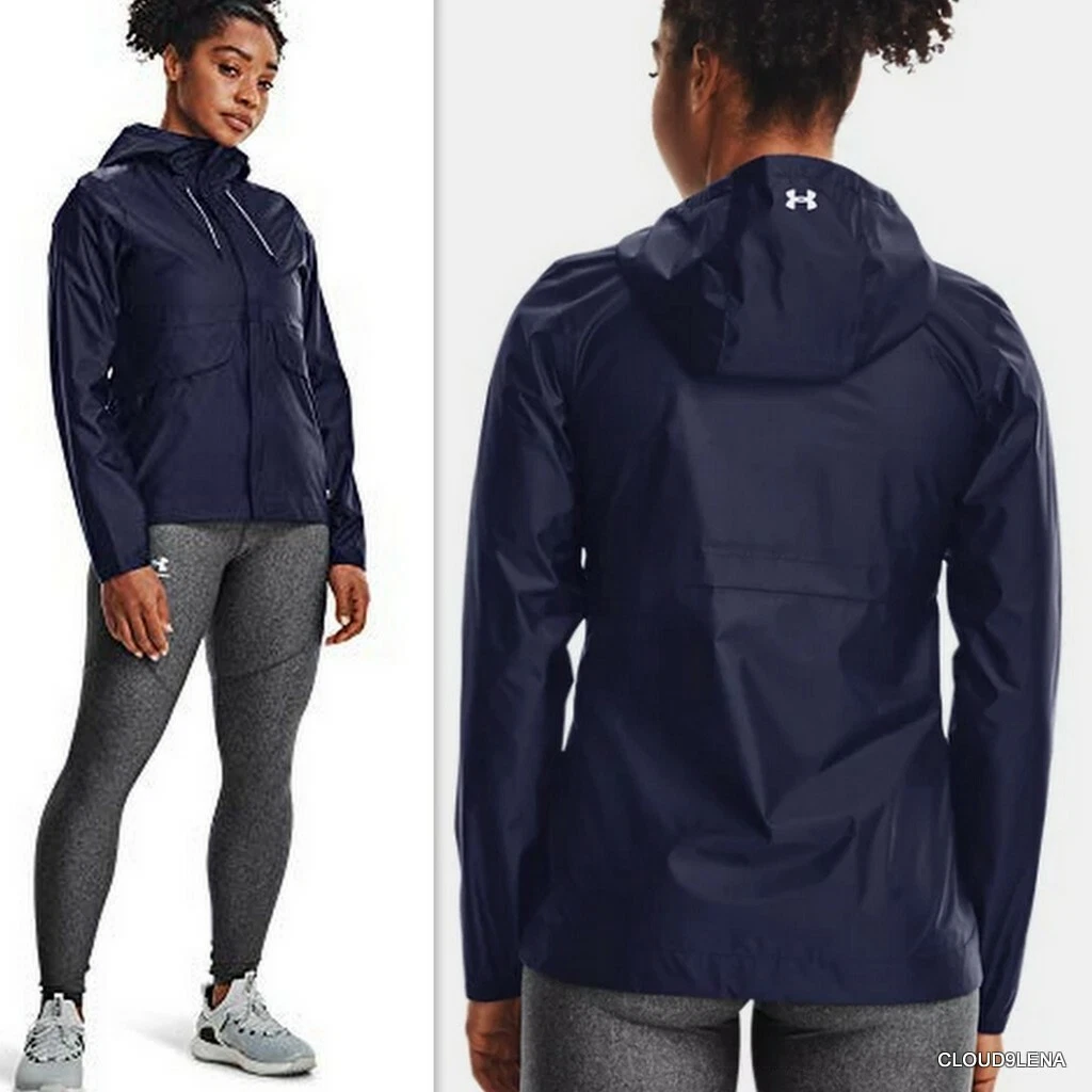 UNDER ARMOUR UA Storm Proof Cloudstrike Shell Jacket L/XL $100 1350954 BLUE