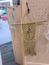 macrame butterfly wall hanging