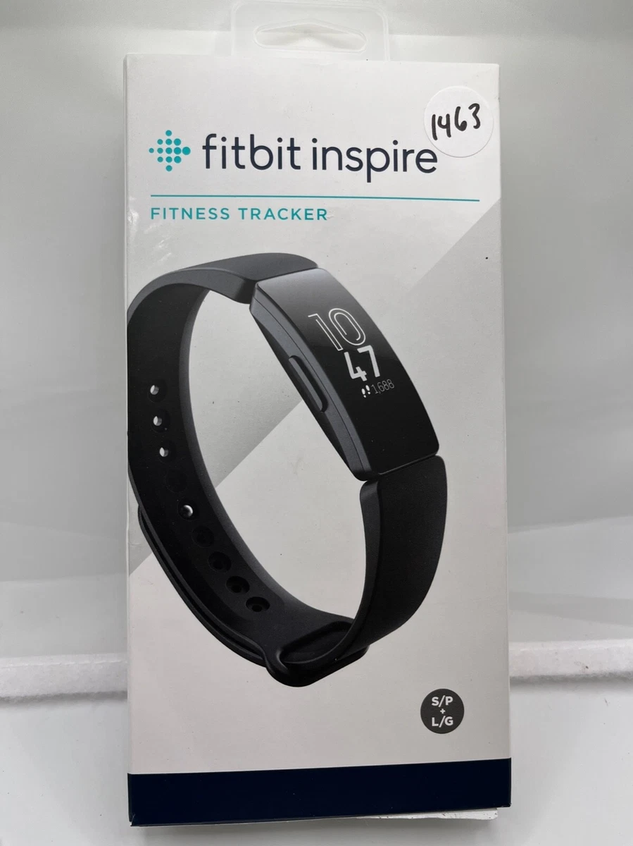 Fitbit Inspire Fitness Activity Tracker Black S P L G Bands eBay