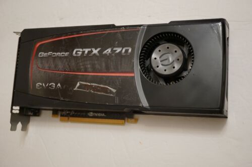 EVGA Nvidia GeForce GTX 470 1.28GB GDDR5 PCI-E Video Card 0541 - Picture 1 of 12