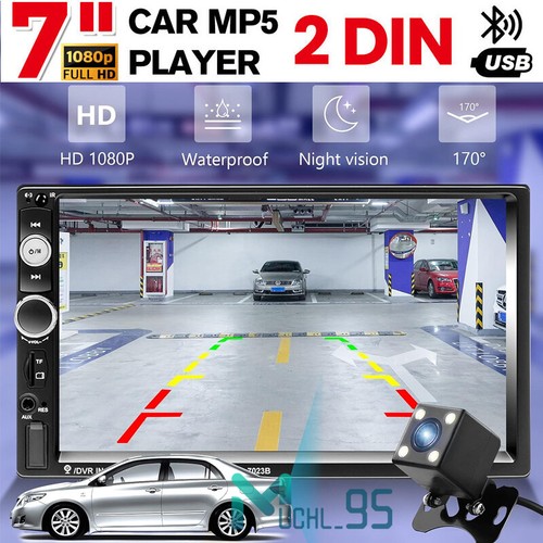 Radio Estereo De Pantalla Para Coche Carro Auto MP5 Tactil Doble 2 Din Bluetooth - Picture 2 of 18