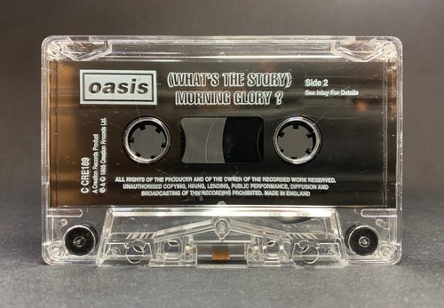 Oasis (WHAT'S THE STORY) MORNING GLORY? Cassette **1ST ISSUE 1995** EX/NEAR MINT - Picture 6 of 9