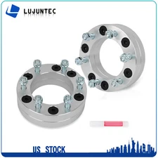 5x5.5 to 6x5.5 (2) Wheel Adapters For Ford E-150 2003-2005 2006 1/2"-20 108mm CB