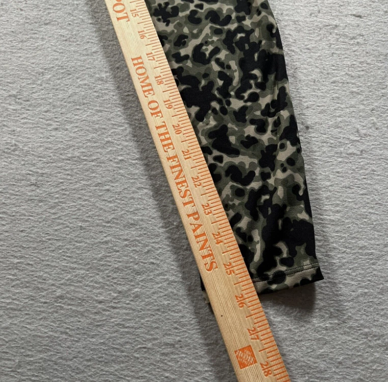 Miraclesuit Leggings Womens Large Black Tan Tummy Control Tortoise Shell Print - Image 4 of 4