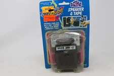 Bill & Ted's Excellent Adventure Wyld Stallyns Speaker & Tape  1991 Kenner MOC