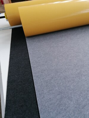 Profi KFZ-Filz selbstklebend Meterware 2,5-3mm -Camper-Bus-Boot-Ausbau-4D-DIY 