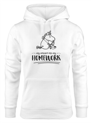 Unicorn Einhorn Hoodie Damen Damen Hoodie Einhorn My Unicorn Ate