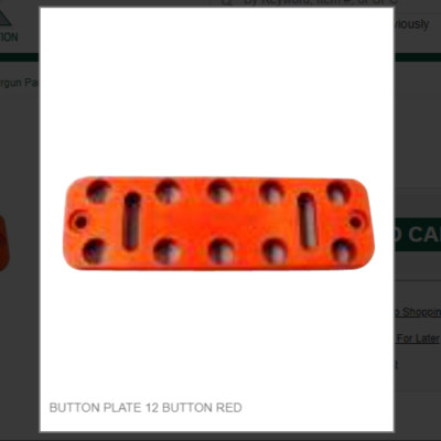 BUTTON PLATE 12 BUTTON RED # PH12-2-R | eBay