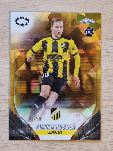 Topps Womens Sapphire 23/24 UWCL - Katariina Kosola 9/50 Rookie BK Hacken