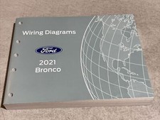 2021 Ford Bronco Electrical Wiring Diagrams Manual