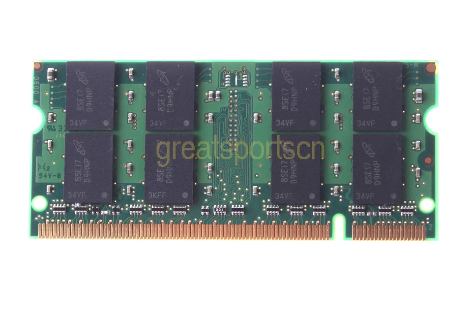 8GB 4X 2GB Crucial 2 GB PC2-6400 DDR2 800mhz 2RX8 CL6 Sodimm RAM Notebook Memory - Image 4 of 4