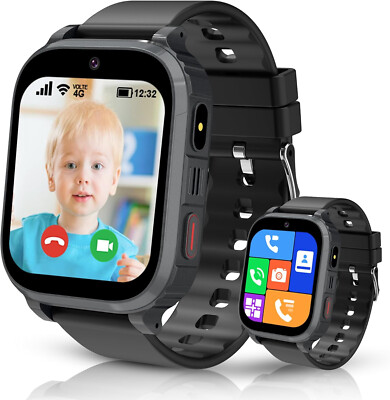 Smartwatch Kinder Telefonfunktion GPS Tracker SOS Armbanduhr für iPhone Samsung