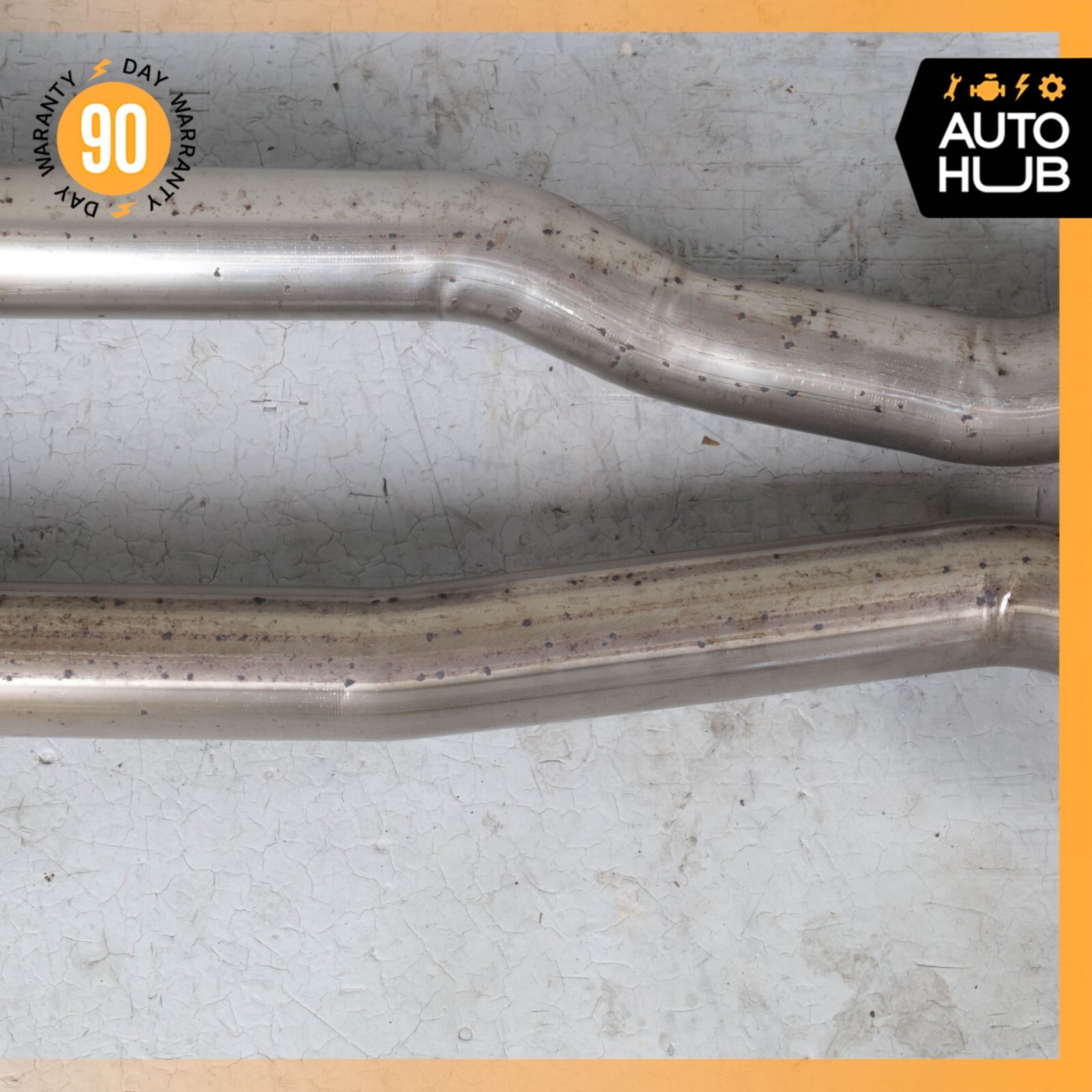 Bentley Continental GT 6.0L Middle Exhaust Downpipe Left & Right Side OEM