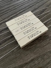 5pcs 0.27  Ohms 10 WATT POWER RESISTOR AXIAL CERAMIC CEMENT 10W DALE NEW 