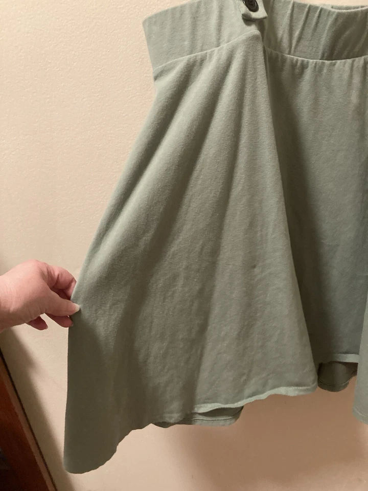 HOT TOPIC Sobre la Pared del Jardín Greg Vestido Mono Falda Jersey Verde Talla 2X Foto 4 de 4