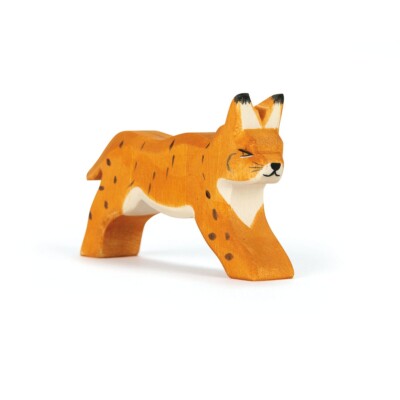 Luchs laufend - Ostheimer  15220 Holzfigur NEUHEIT 2024