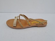 Michelle Sandalo Donna Con Fasce Perlinate - PLA (Platino)