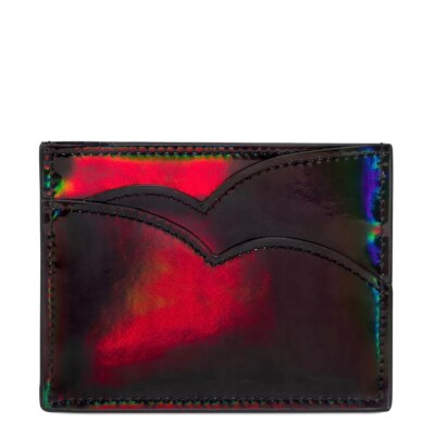 Christian Louboutin Hot Chick Card Case Black Psychic Patent