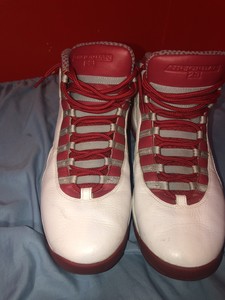 jordan 10 red steel