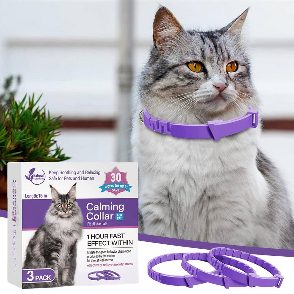 it 3/4 Pack Pheromone Collar Natural Calm Relax Soothing Collars for