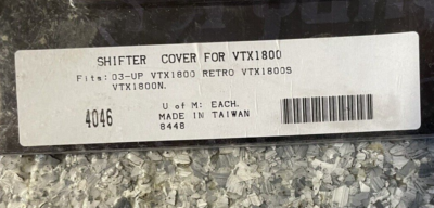 Kuryakyn Shifter Cover for VTX1800 - 4046 - ZZ53895 - NEW UNOPENED