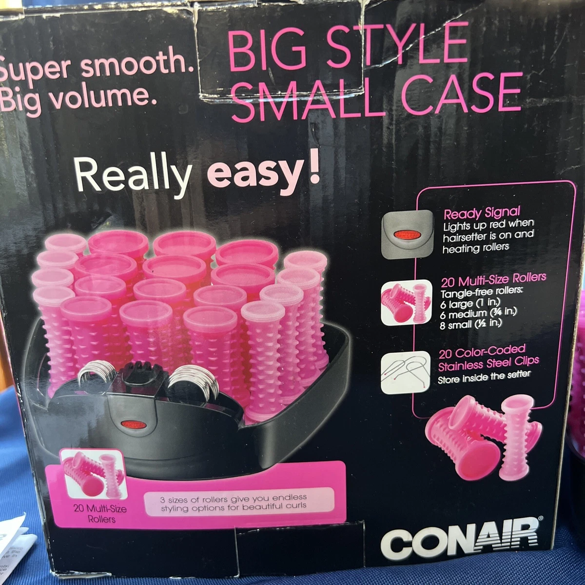 Large top electric curlers