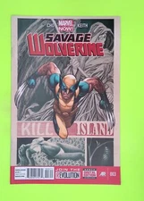 Savage Wolverine #3 2013 Marvel Comics 1st App 8.0 Comic Book K68-75