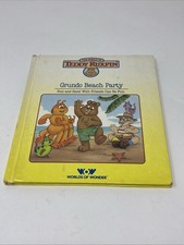 Worlds of Wonder: TEDDY RUXPIN - Grundo Beach Party - Book Only- No Tape