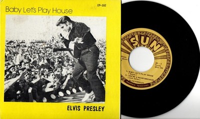 Elvis Presley - '' Baby Let's Play House '' - 1978 USA SUN Label 4 Track EP - EX+.