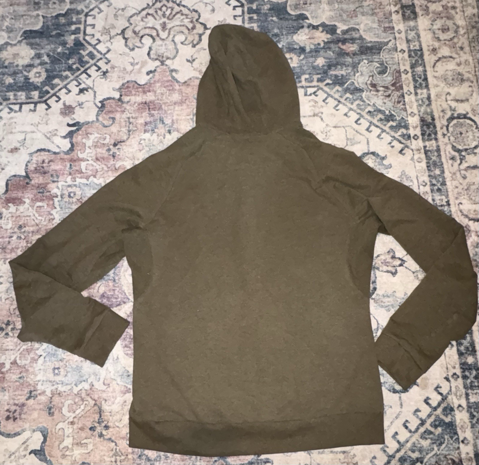 ARC'TERYX Felpa con cappuccio e zip intera Arcteryx Word On End ottima uomo MED Dark Moss Heather