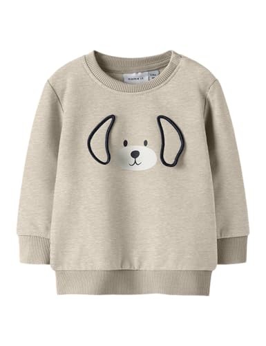 Name IT Herren Nbmtobias Ls Sweat Bru, Peyote Melange, 62-image