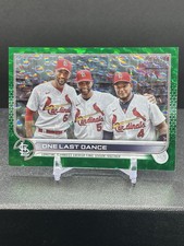 2022 Topps Update One Last Dance Green Foil #/499 #US168 St Louis Cardinals