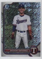 2022 Bowman Chrome Prospects Shimmer Refractor Anthony Gutierrez #BCP-160 fz7