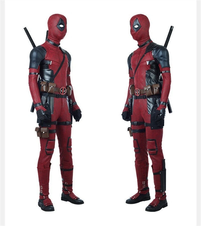 Disfraz de Disfraz Deadpool Deadpool Mono Body Zapatos Hombres Trajes de Halloween Foto 3 de 4