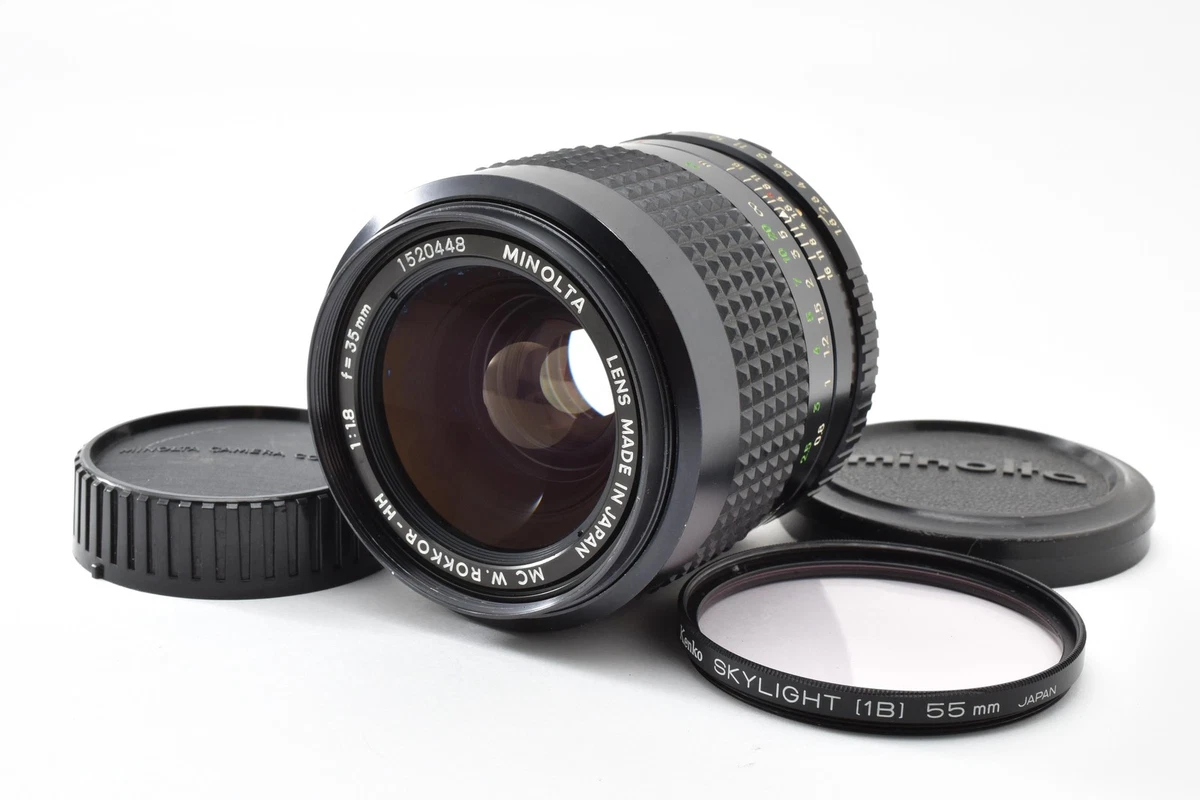 Minolta 35mm Focal f/1.8 Camera Lenses for sale - eBay