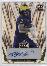 2024 Leaf Metal Auto Silver Prismatic 4/10 Blake Corum #BA-BC2 Auto 10ow