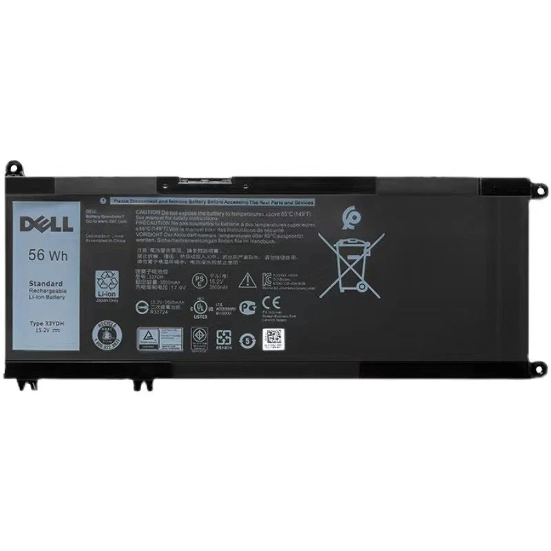 NEW OEM 56WH 33YDH Battery For Dell Latitude 7773 7577 7778 Inspiron 15 17 7000 - Image 3 of 4